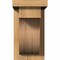 Ekena Millwork Del Monte Smooth Corbel w/Backplate, Western Red Cedar, 5 1/2"W x 10"D x 10"H COR06X10X10DEL01SWR - alternate 2